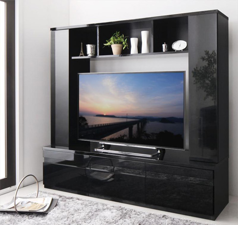 収納抜群のテレビボードをご紹介の画像